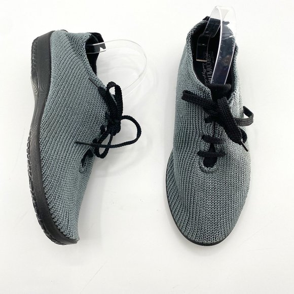 Arcopedico Shoes - Arcopedico LS Titanium Gray Knit Lightweight Sneakers